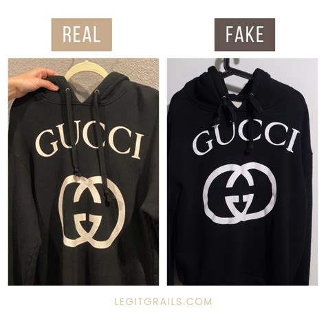 real vs fake gucci hoodie|gucci x champion hoodie real.